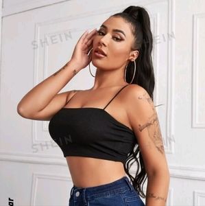 SHEIN - short black tank top
